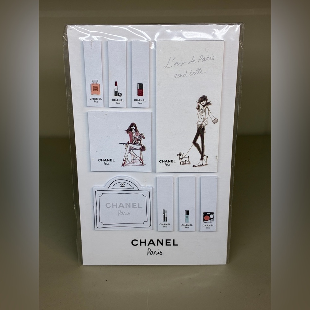 Chanel Post It Notes Sticky Memo New Sealed